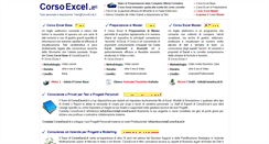 Desktop Screenshot of corsoexcel.it